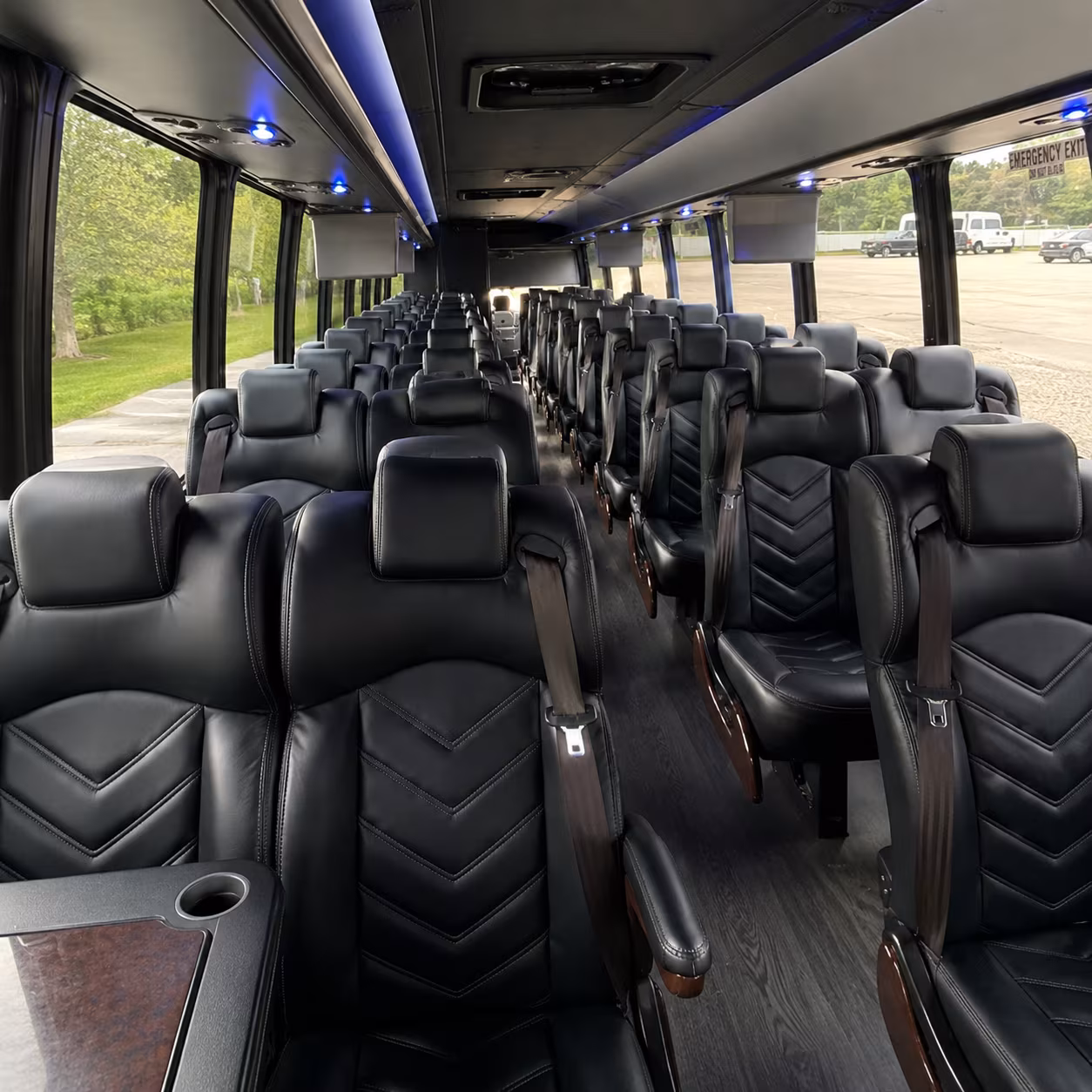 can i book a one way a round trip or a multi day package for a bus rental in nashua