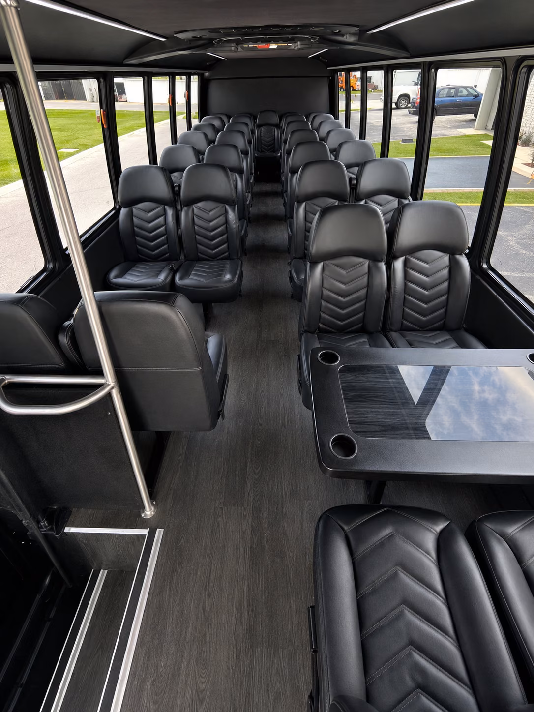 nashua 20 passenger minibus interior