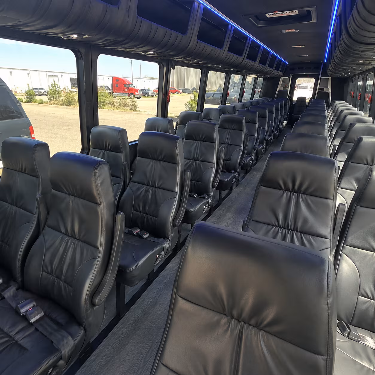 nashua 25 passenger minibus inside