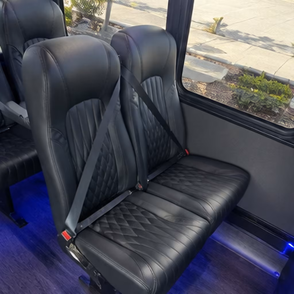 nashua 25 passenger minibus interior