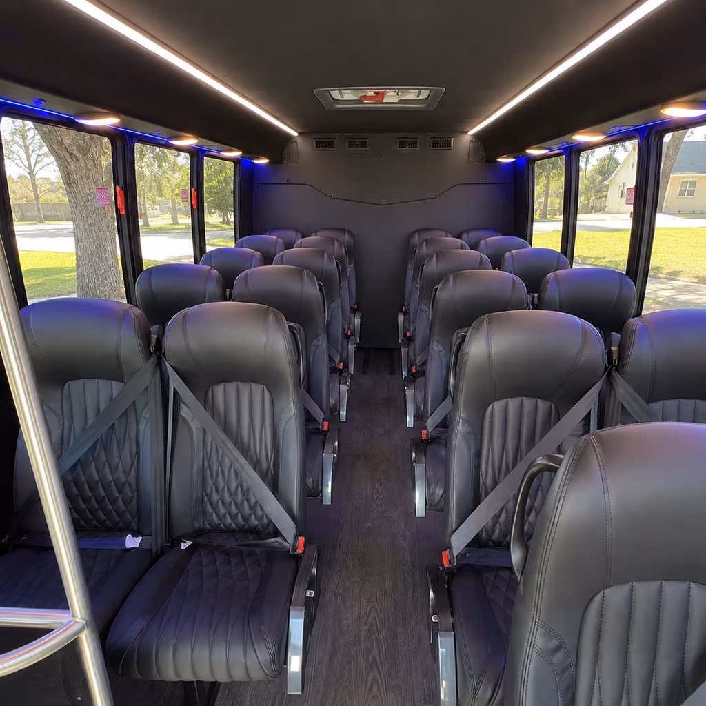 nashua 35 passenger minibus inside