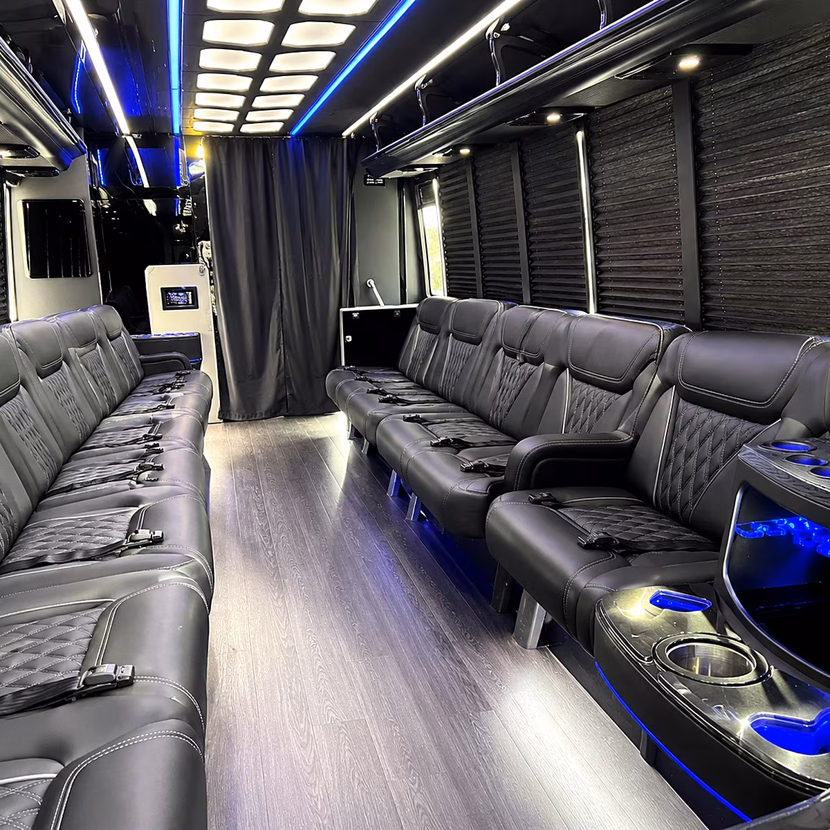 nashua party bus inside