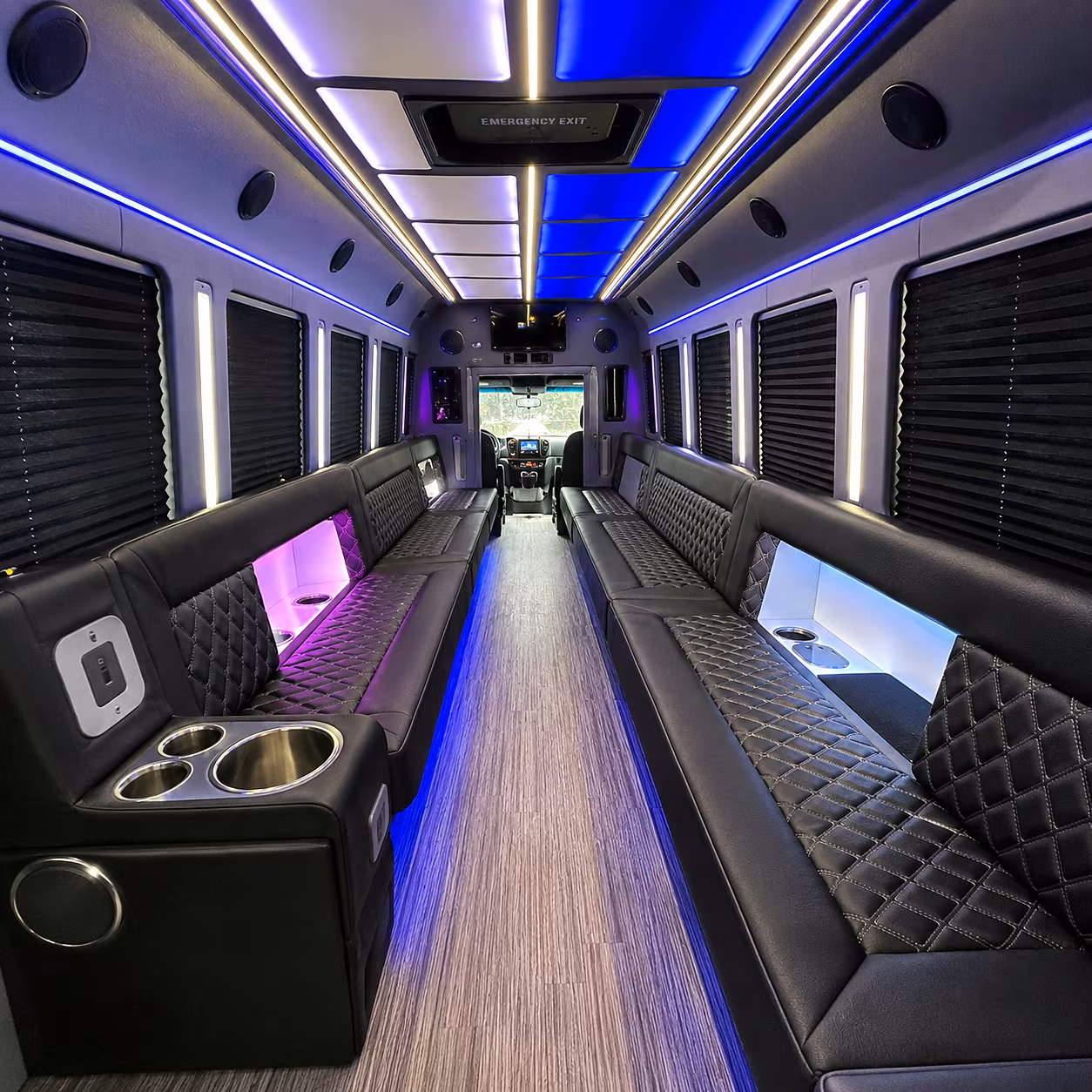 nashua party bus interior