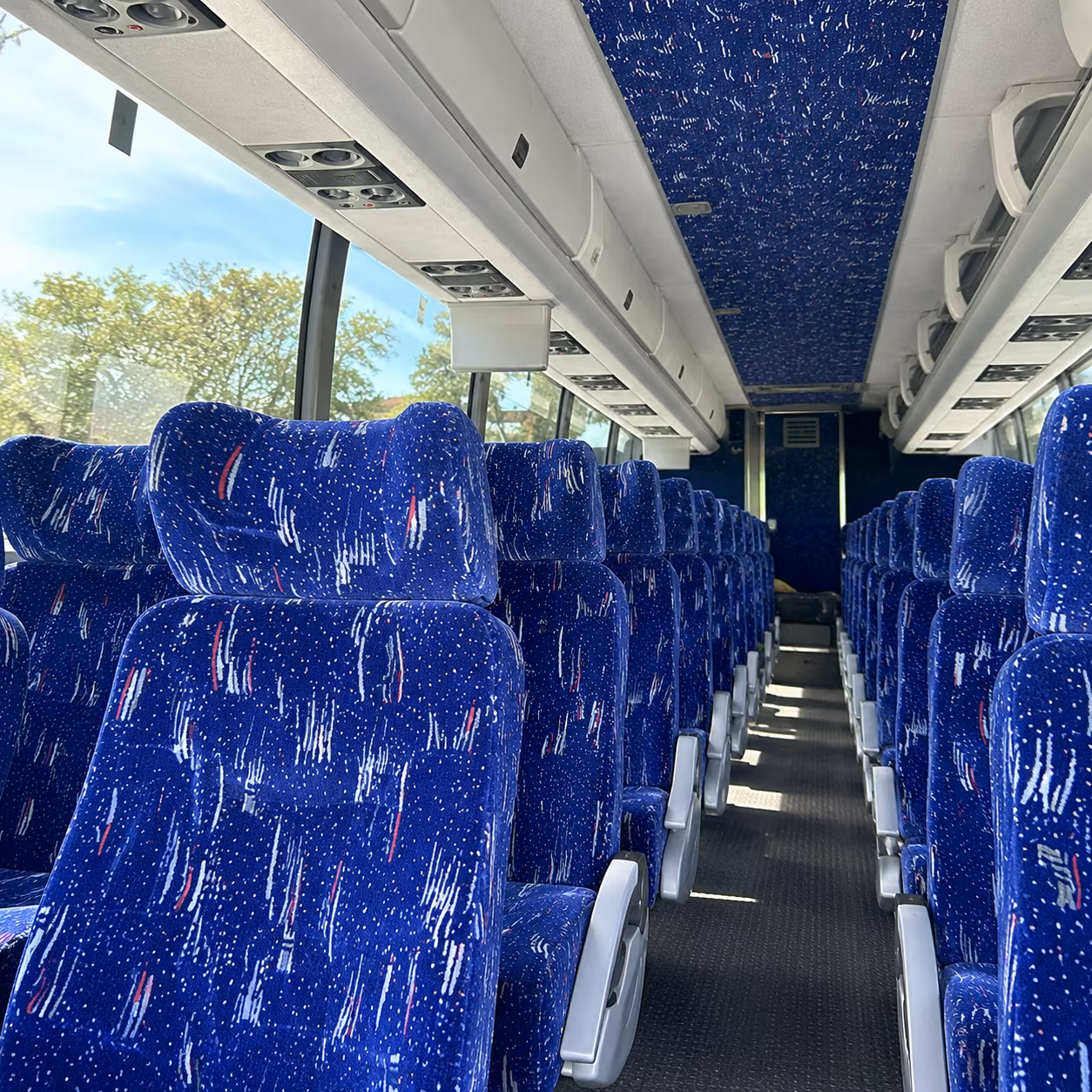 nashua religious group transportation onboard seating