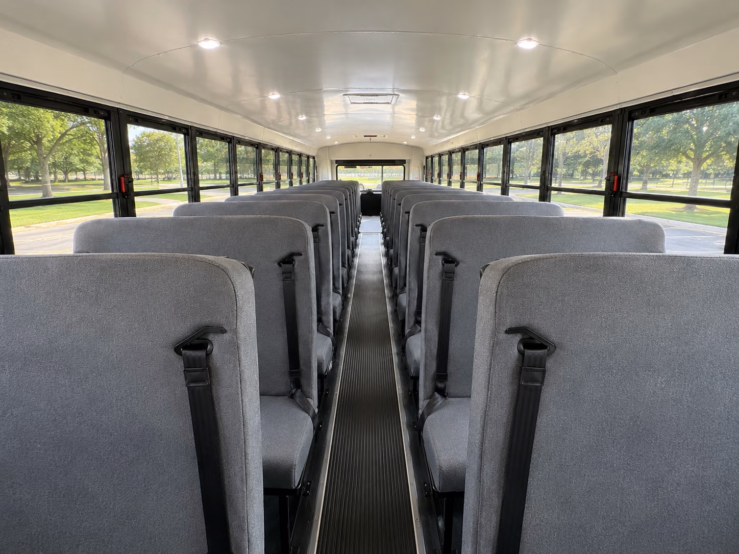 nashua school bus inside