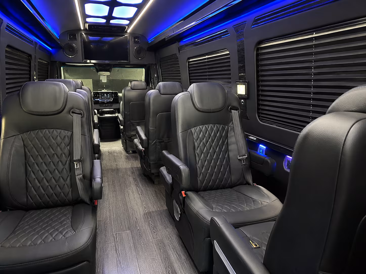 nashua sprinter van with driver inside
